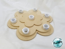 Load image into Gallery viewer, 7 Cup drying rack (1/2” PVC) for glitter tumbler making / cuptisserie / cup turner