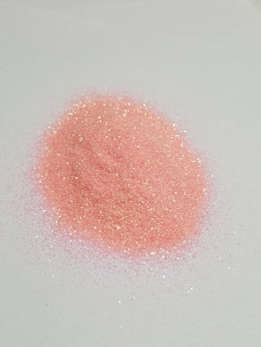 Peach Custom Glitter Mix - Available in 1,2, or 4 oz - Polyester, Solvent Resistant