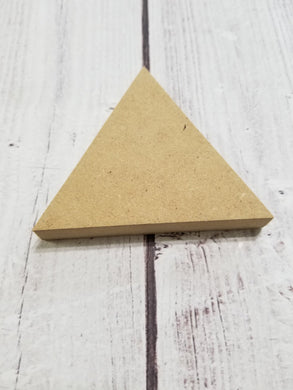 Triangle Blank for acrylic pouring or resin art