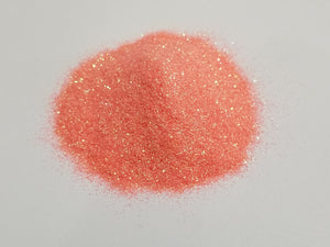 Georgia Peach Custom Glitter Mix - Available in 1,2, or 4 oz - Polyester, Solvent Resistant