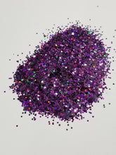Load image into Gallery viewer, Galactic Purple Custom Glitter Mix - Available in 1,2, or 4 oz - Polyester, Solvent Resistant